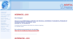 Desktop Screenshot of conf.mirea.ru